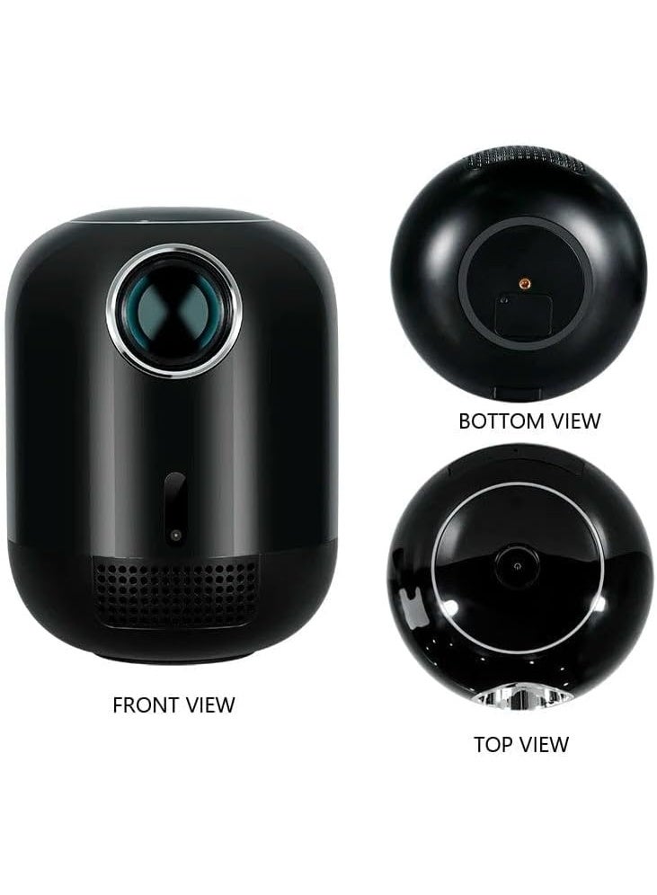 CRONY L010 4K Android Smart Projector, Portable Home Theater with Built-in WiFi, Bluetooth & Netflix | Full HD 1080P Support for Outdoor Movie Nights, Gaming & Bedroom Entertainment - Image 4