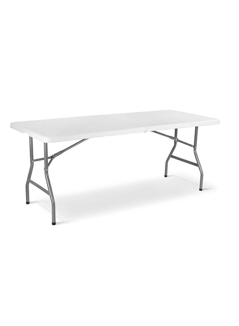 Yuwell Heavy Duty Foldable Table Ideal For Crafts, Outdoor Events, Picnic Table, BBQ Party, Camping Table, Convenient to Carry With Handle, Lightweight, Portable Table 180X74X74CM Folding Table - Image 1