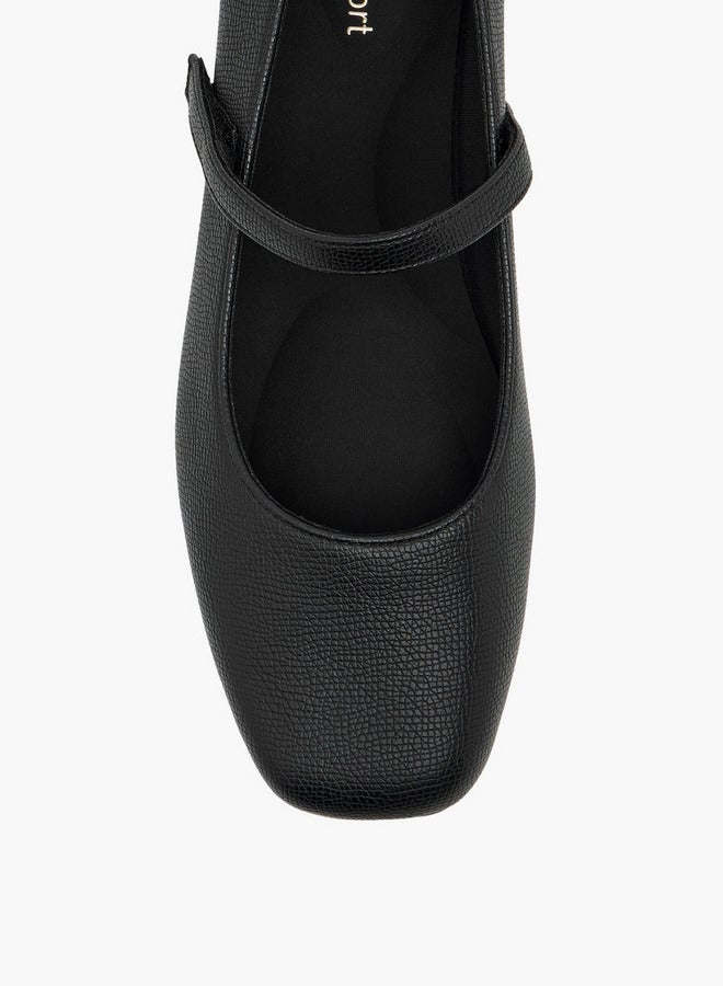 Le Confort أحذية ماري جين النسائية ذات القوام مع إغلاق بخطاف وحلقة - Image 4