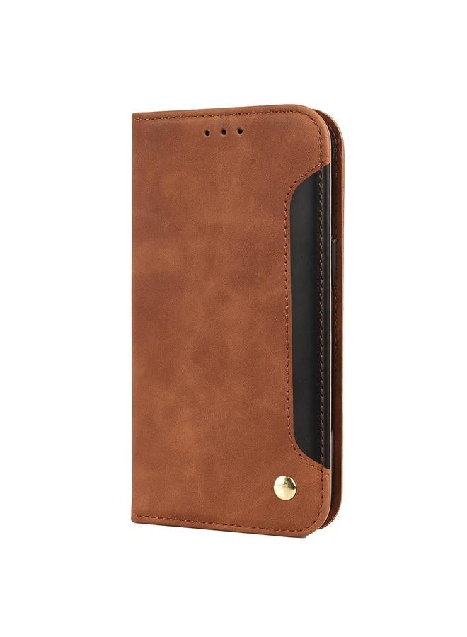 اس-توب جراب لهاتف iPhone 13 Pro Max مصنوع من الجلد المرن الملمس - Image 2