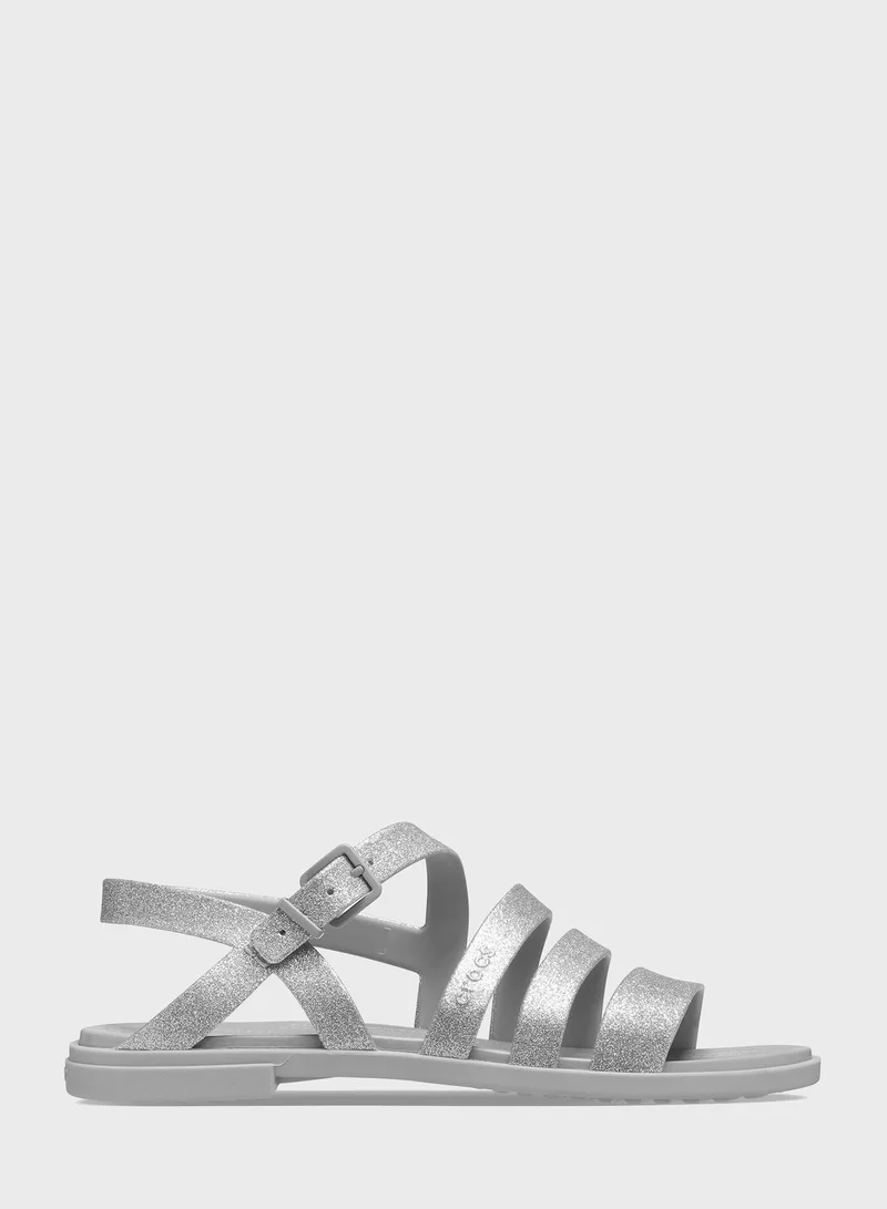 كروكس Multi Strap Shimmer Sandals