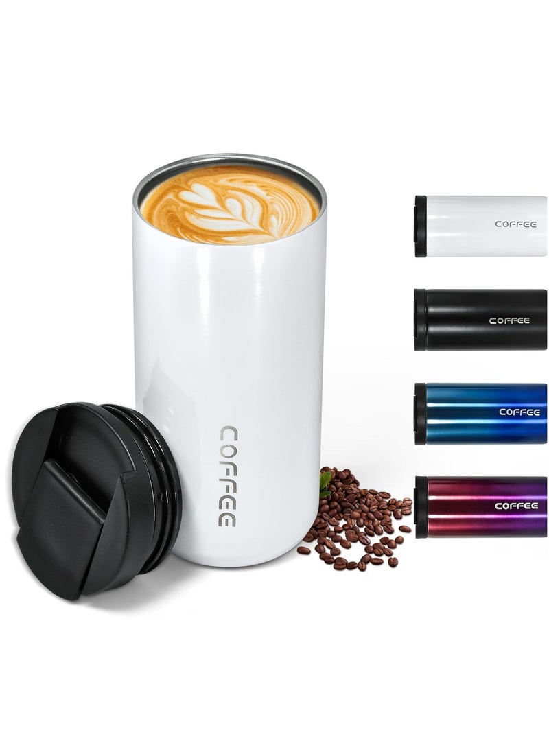 Generic - 400ml Stainless Steel Thermal Coffee Cup 304 Thermos Cup Leak Proof Portable Travel Thermal Cup Water Bottle - Image 1