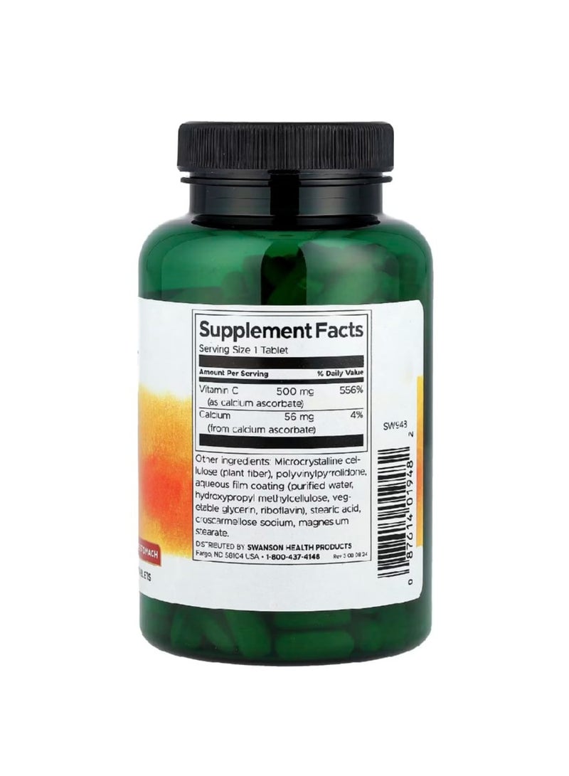 سوانسون فيتامين سي المخزن 250 قرصًا - Image 2