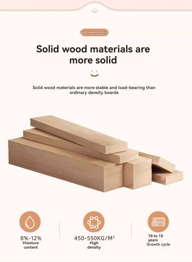 Beauenty Round Coffee Table End Tables For Living Room Side Tables Sturdy And Easy Assembly Deck Round Wood Look Accent Furniture With Wood Frame - Image 2