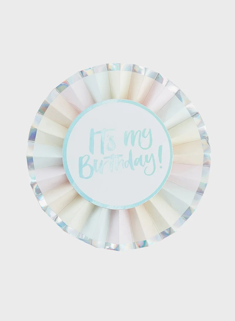 Ginger Ray Pastel Birthday Badge