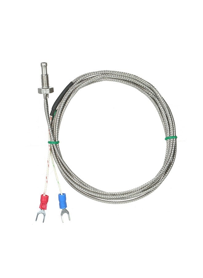 Stainless Steel Type Thermocouple Thermistor Sensor Probe With 0～800°C Temperature Range  - Image 1