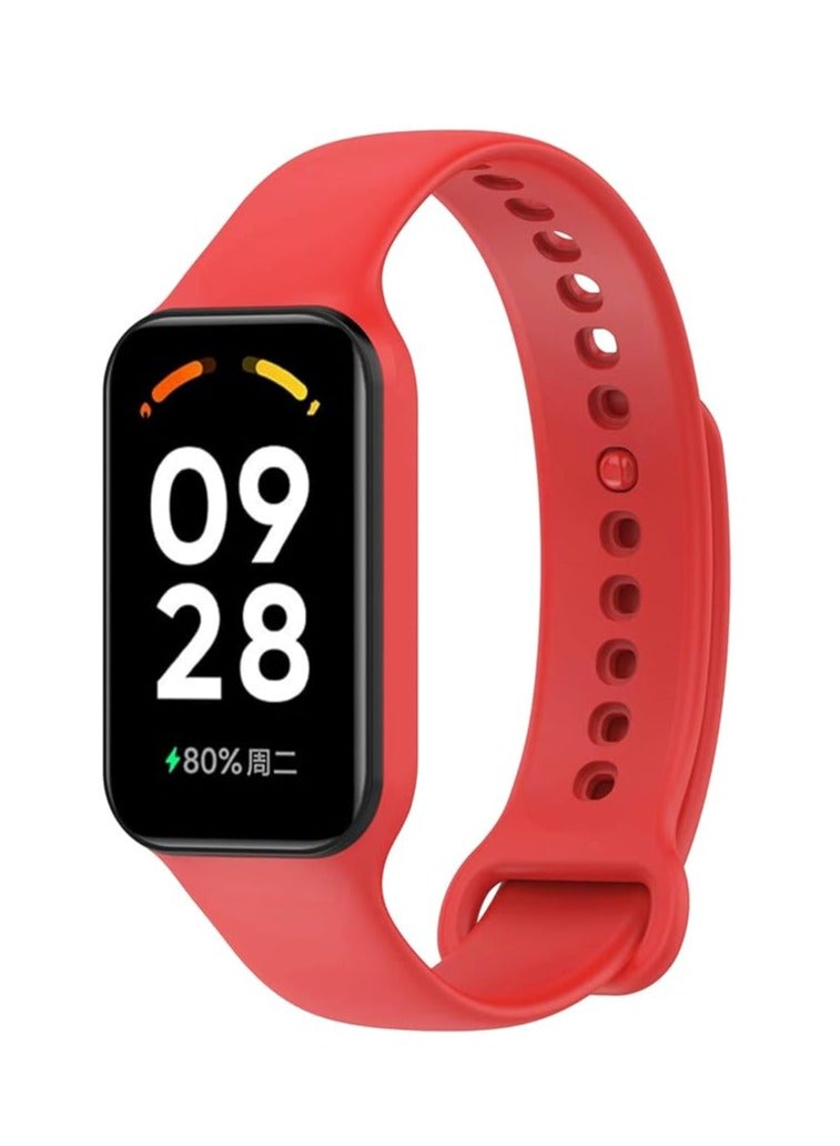 Smart Watch Strap for Xiaomi Redmi Band 2, Sport Silicone Watch Band Wrist Strap, Replacement Bracelet Wristband Wrist Strap for Xiaomi Redmi Smart Band2 - Image 1