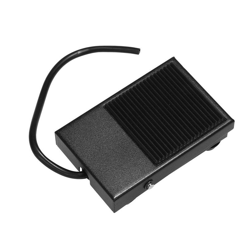 Anself Heavy Duty Metal Skidproof Foot Pedal Switch Treadle Momentary Control 3 Wire NONC Auto Reset - Image 2