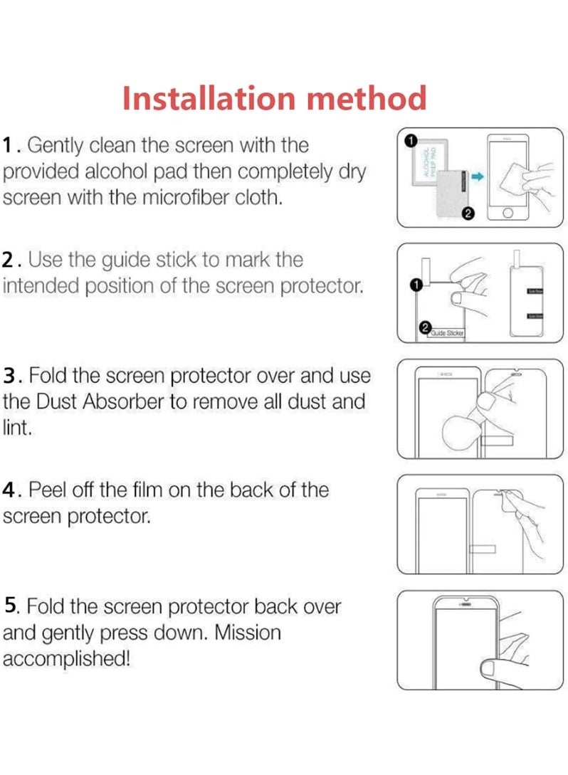 واقي شاشة زجاجي مقوى مقاوم للأشعة فوق البنفسجية عالي الجودة لهاتف Realme 12 Pro Plus بتصميم متطور بدون حدود وحماية كاملة من الأشعة فوق البنفسجية من الحافة إلى الحافة ومجموعة تركيب سهلة - Image 4