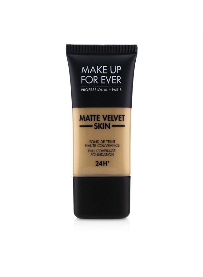 MAKE UP FOR EVER Matte Velvet Skin Full Coverage Foundation Y315 - SAND 1.01 oz/ 30 mL