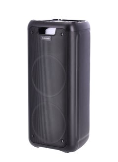 Olsenmark مكبر صوت للحفلات قابل لإعادة الشحن، 2*6.5 بوصة 12000 وات PMPO USB TF BT شاشة LED عن بعد  - Image 2