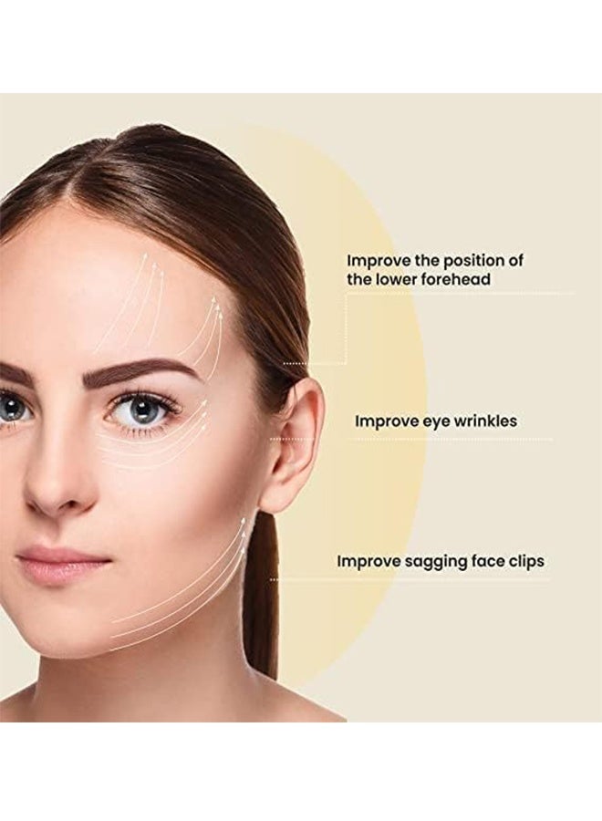 مُلصق غير مرئي لرفع العين والوجه الفوري، ومقص شعر وملصق رفيع غير مرئي مصمم للحمل، قابل لإعادة الاستخدام - Image 2