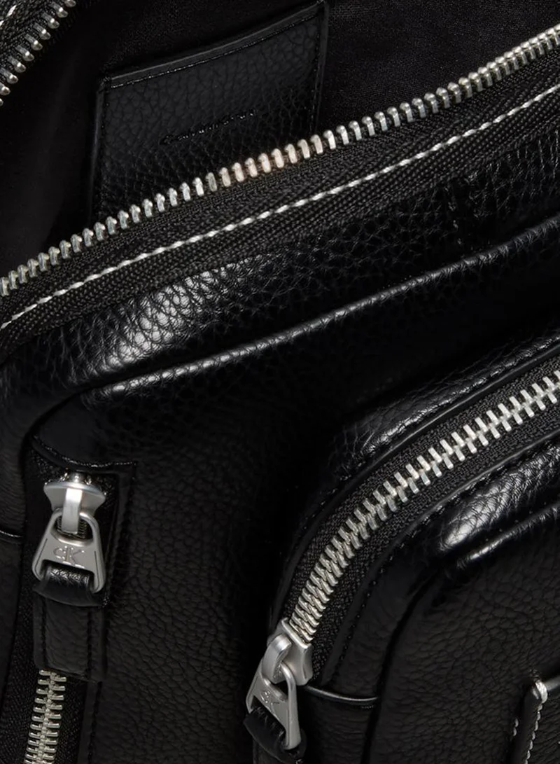 Calvin Klein Black Bold Pebble Crossbody Bag for Men | Best Price UAE
