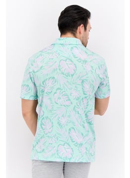 Swiss Alps Men Sportswear Fit Short Sleeves Outdoor Polo, Mint Combo  - Image 3