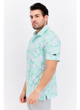 Swiss Alps Men Sportswear Fit Short Sleeves Outdoor Polo, Mint Combo  - Image 4
