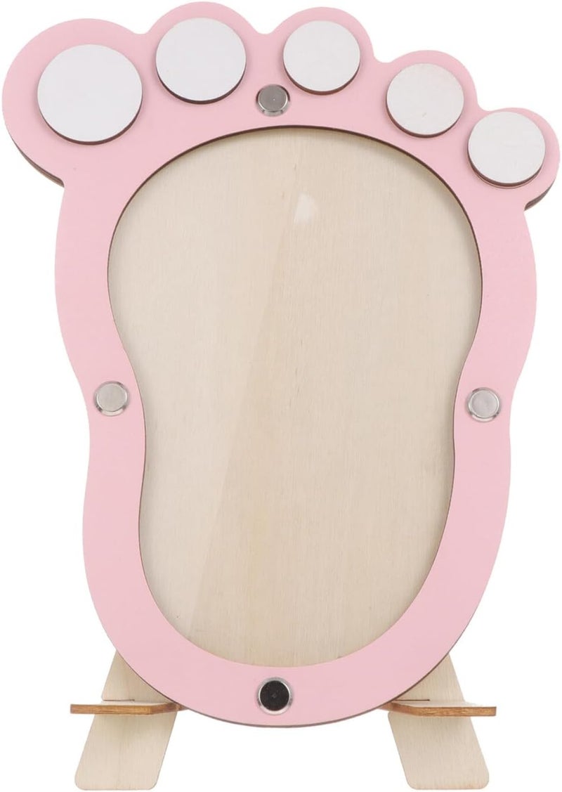 Full land route delivery Unique Milestone Record Photo Frame for Newborn Infant, Pink Keepsake Frame Footprint Shape for Memory Display All-round applied quality Global mainstream design picks Practical design alternatives Comfort grip Tiered purchase options Diverse purchase plan General compatible practical design Instant order available stock Worldwide popular practical build Spec upgraded improved quality All space matching look Multi-price design picks Economical varied design options Field tested quality Multi-style matching design Popular practical build Local supply chain stock Experience optimized build All-round well-engineered practical build Season change compatible build Gulf market standard build Diverse requirement fit Universal design Fast & slow shipment compatible - Image 1