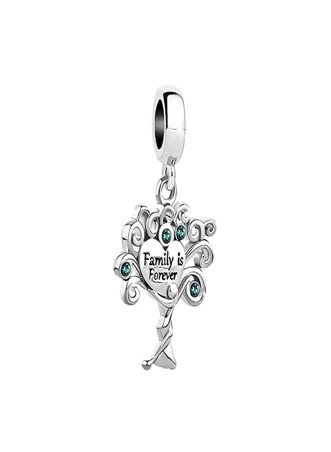 KunBead Family is Forever Tree of Life Dangle Charms Compatible with Pandora Bracelets - Image 1