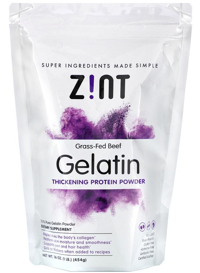 جيلاتين بروتين مكثف من لحم البقر المربى على العشب 16 أونصة (454 جرام)