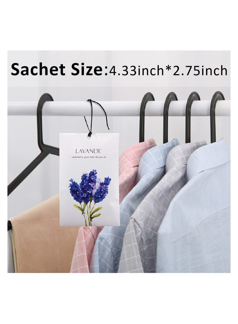 Bukela Lavender Sachet, 1Box/12Pcs, Lavender Dried Flower Bag, Scent Sachet Drawer Freshener, Lavender Closet Air Freshener Scented Drawer, Deodorizer Freshener for Drawers Closet, Home/Car Fragrance Product - Image 3