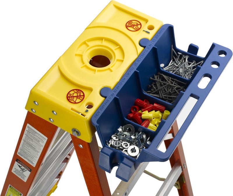 Werner AC54-JC Ladder Accessory Organizer - Blue - Image 4