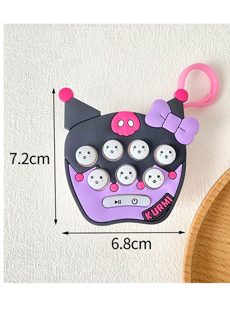 Pocket Whac-a-Mole puzzle decompression game console keychain nostalgic pendant toy - Image 2