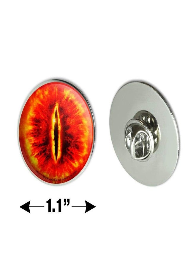 GRAPHICS & MORE THE LORD OF THE RINGS Eye of Sauron Metal 1.1" Tie Tack Hat Lapel Pin Pinback - Image 4