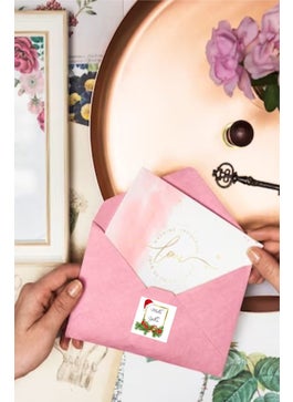 HSN New Year New Year Happy New Year Label 70 Pieces Sheet Shape  - Image 3