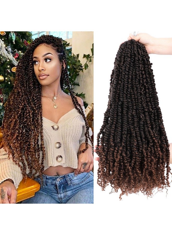 Karida Passion Twist Hair 24 Inch 7 Packs Passion Twist Crochet Hair Pre Looped Pre Twisted Passion Twist Curly Crochet Hair For Black Women (24 Inch (Pack Of 7) T30) - Image 1