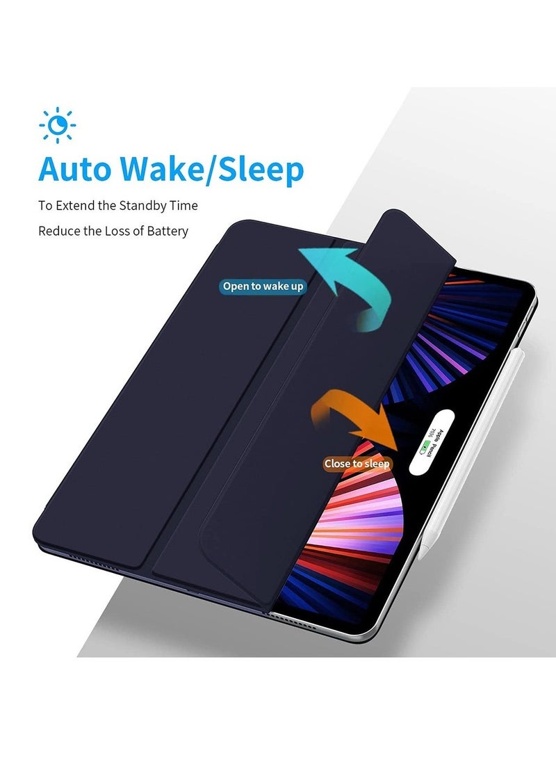Protect iPad Pro Magnetic Case 11 Inches iPad Pro Cover with Auto Sleep & Awake & Support Apple Pencil 2nd Gen Compatible With iPad Pro 11 Inches 2021 3rd Gen 2020 2nd Gen 2018 1st Gen  - Image 2