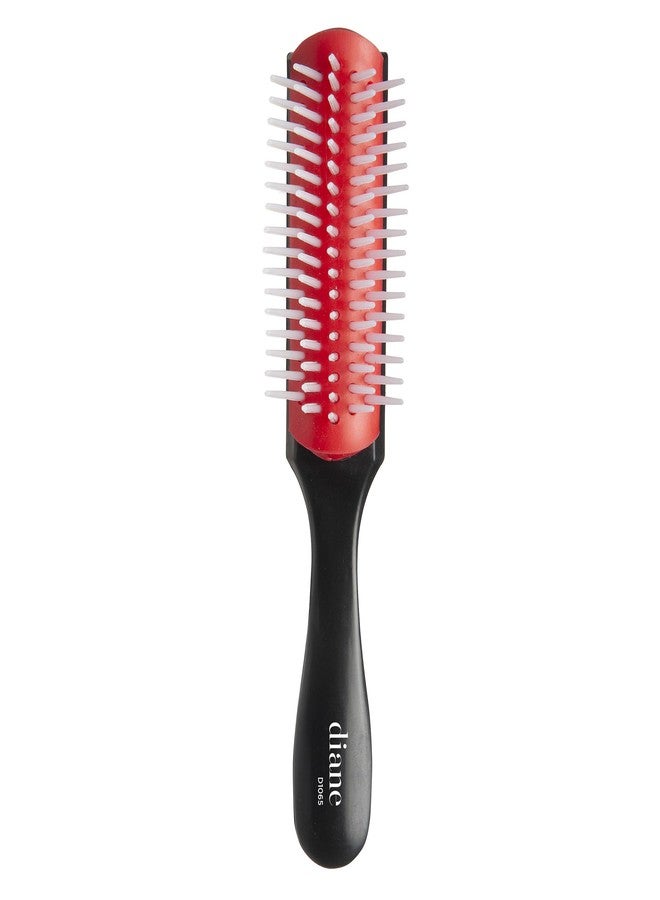 Diane Pro Mini Nylon Pin Styling Hair Brush for Detangling, Separating, Shaping and Defining Wet Thick or Curly Hair, Glides Through Tangles with Ease, Travel Size - Image 1