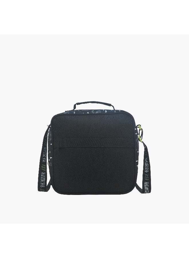 Mayfair Lunch/Cooler - Baggaming Best Gamer-1 Compartment (Polyester) Black & Grey \ 22X21X11 - Image 3
