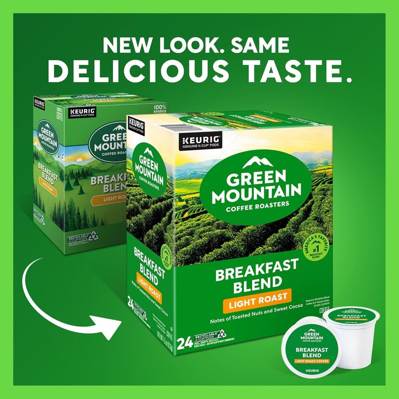 Green Mountain Coffee Roasters Breakfast Blend K-Cup Pods - Image 2
