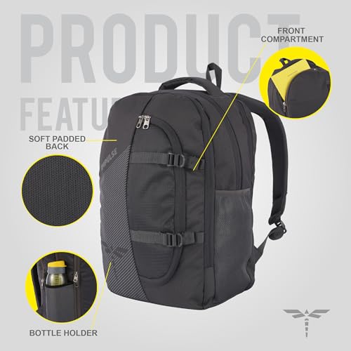 Impulse IMP linear 35L Laptop Backpack/Office Bag/School Bag/College Bag/Business Bag/Travel Backpack Water Resistant Fits Up to 16 Inch Laptop with 1 Year Warranty (Grey) - Image 3