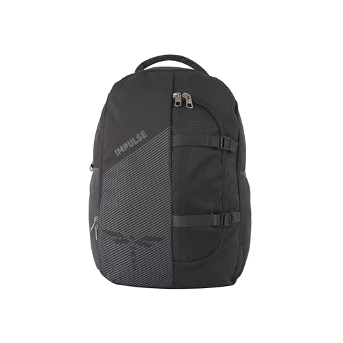 Impulse IMP linear 35L Laptop Backpack/Office Bag/School Bag/College Bag/Business Bag/Travel Backpack Water Resistant Fits Up to 16 Inch Laptop with 1 Year Warranty (Grey) - Image 1