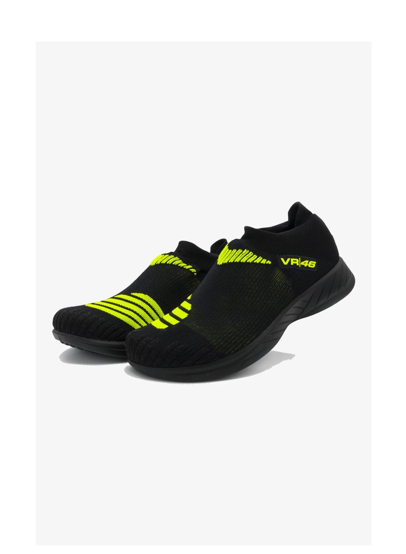 VR46 Shoe Casual Black Fluro - Image 1