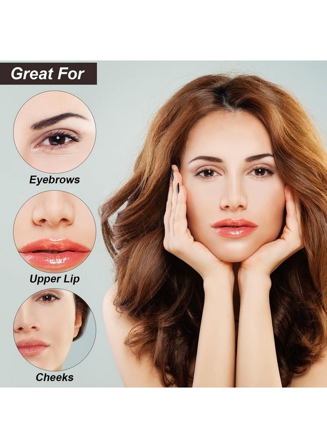 Charmonic 160 Pcs Eyebrow Wax Stripsprecut Waxing Strips Eyebrow Waxing Kit For Eyebrow Shaper And Upper Lip Cheek Face Hair Removal Traveling And At Home Waxing Kit For Women Contains 10 Post Wax Wipes  - Image 5