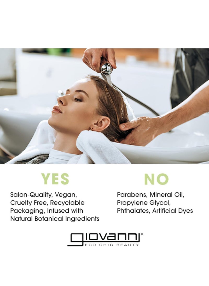 Giovane - Giovanni 2 Chic Ultra Sleek Flat Iron Hair Styling Spray, 4 oz Brazilian Phyto-Keratin & Moroccan Argan Oil, Anti-Frizz Heat Protectant, Pro-Vitamin B5, Color Safe (Pack of 1) - Image 1