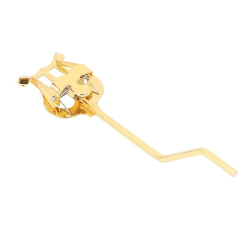 Gold Stable Grip Alloy Saxophone Sheet Music Clip For Alto Tenor Practice - Image 3