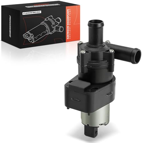 A-Premium 2 Pins Engine Auxiliary Water Pump Compatible with Dodge Durango 2004-2007 3.7L 4.7L 5.7L & Chrysler Aspen 2007 4.7L 5.7L - Image 1