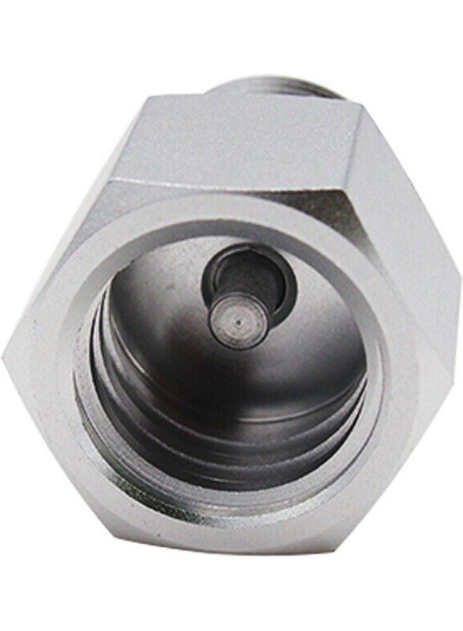 NIBEMINENT Fish Tank Regulator Co2 Adaptor Silver 8.00X3.00X5.00cm  - Image 5