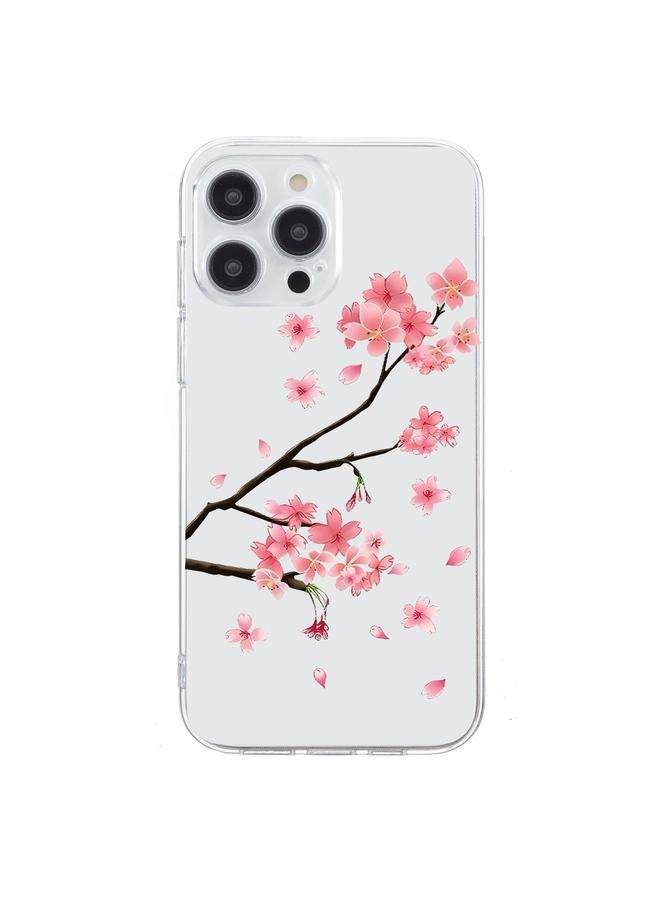 اس-توب جراب لهاتف iPhone 15 Pro بنمط رسم ملون من مادة TPU - Image 2