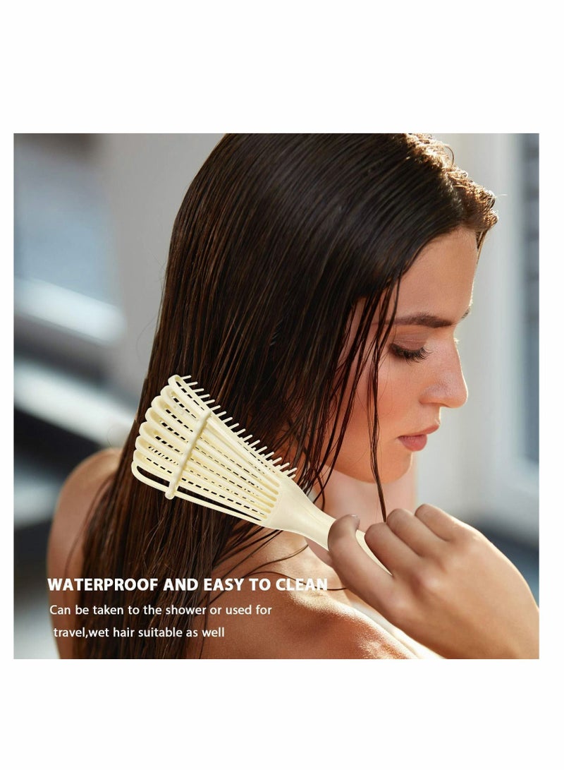 Y&D 2 Pieces Detangling Brush for Afro America African Hair Textured - Image 2