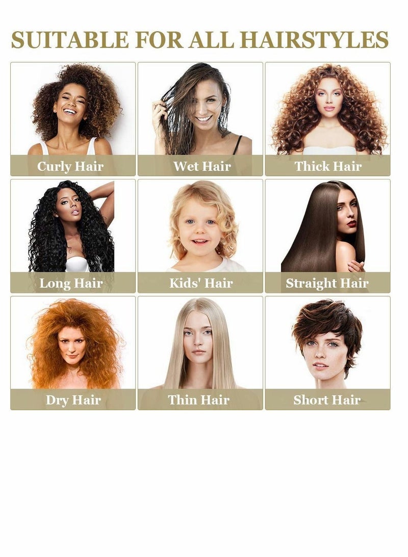 Y&D 2 Pieces Detangling Brush for Afro America African Hair Textured - Image 5