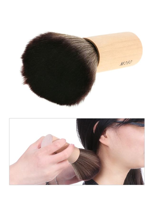 NIBEMINENT Barber Hair Cleaning Brush Beige/Brown 86grams - Image 5