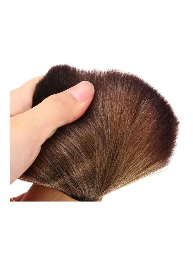 NIBEMINENT Barber Hair Cleaning Brush Beige/Brown 86grams - Image 4