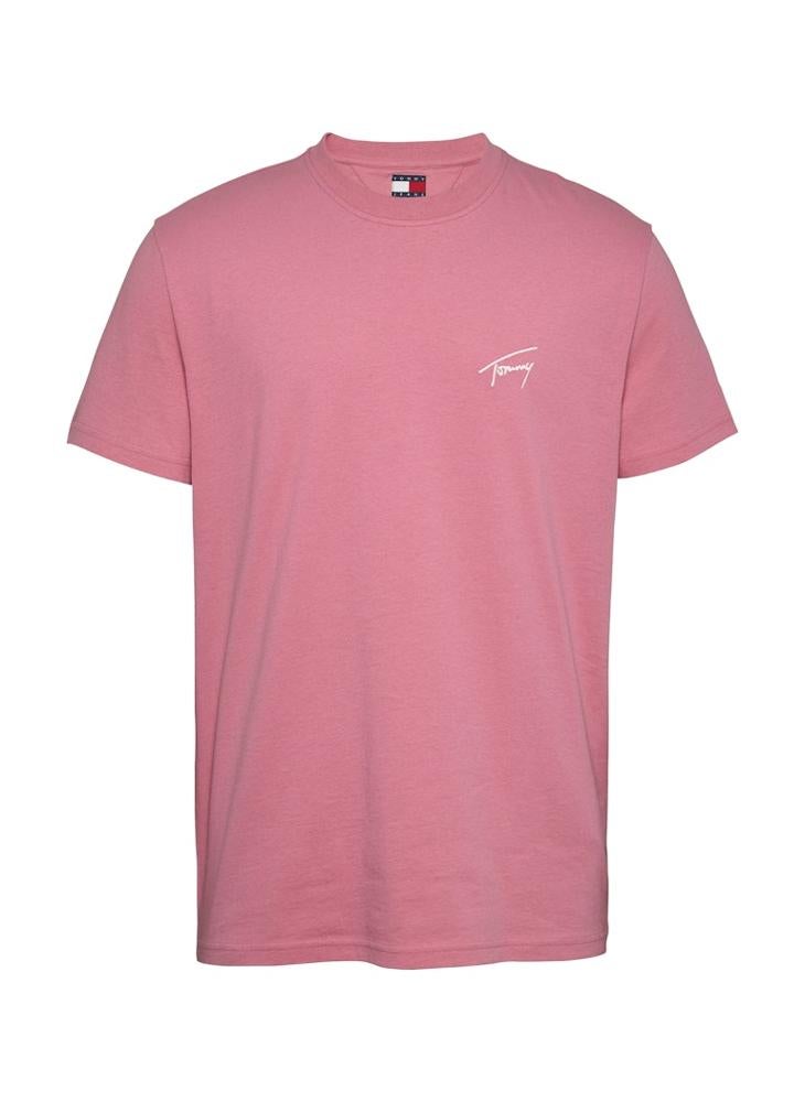 TOMMY JEANS Logo Print Short Sleeve  Crew Neck T-Shirt  - Image 5