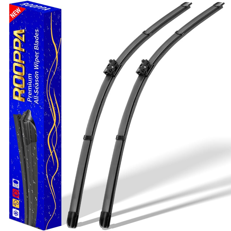 2 wipers Replacement for 20152020 MBZ C class and GLC class W205 C205 A205 Windshield Wiper Blades Original Equipment Replacement 2222 Set of 2