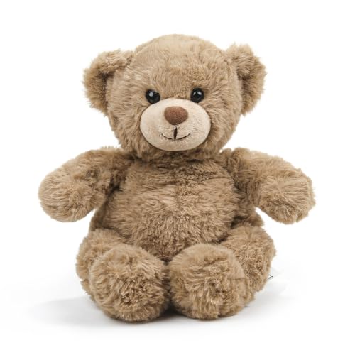 Plushland Classic Teddy Bear Stuffed Animal Plush Toys Small Brown Plush Bear Home Party Plushies Decoration for Kids and Adults 10 Inches Chocolate - Image 1