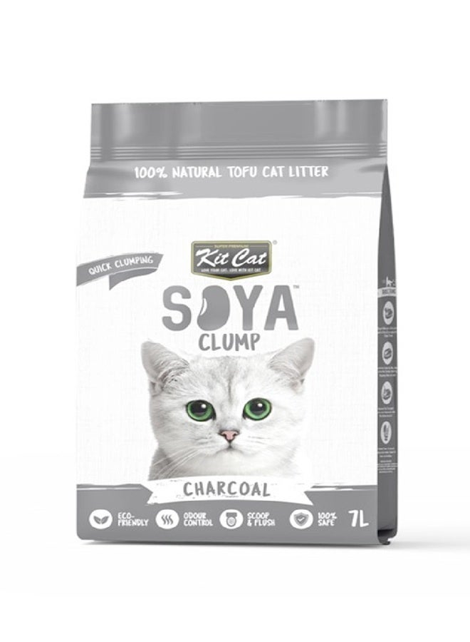 Kit Cat فحم الصويا المتكتل - 7 لتر