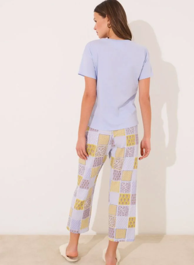 women'secret 100% cotton Capri pyjamas with "Holly Hobbie" print
